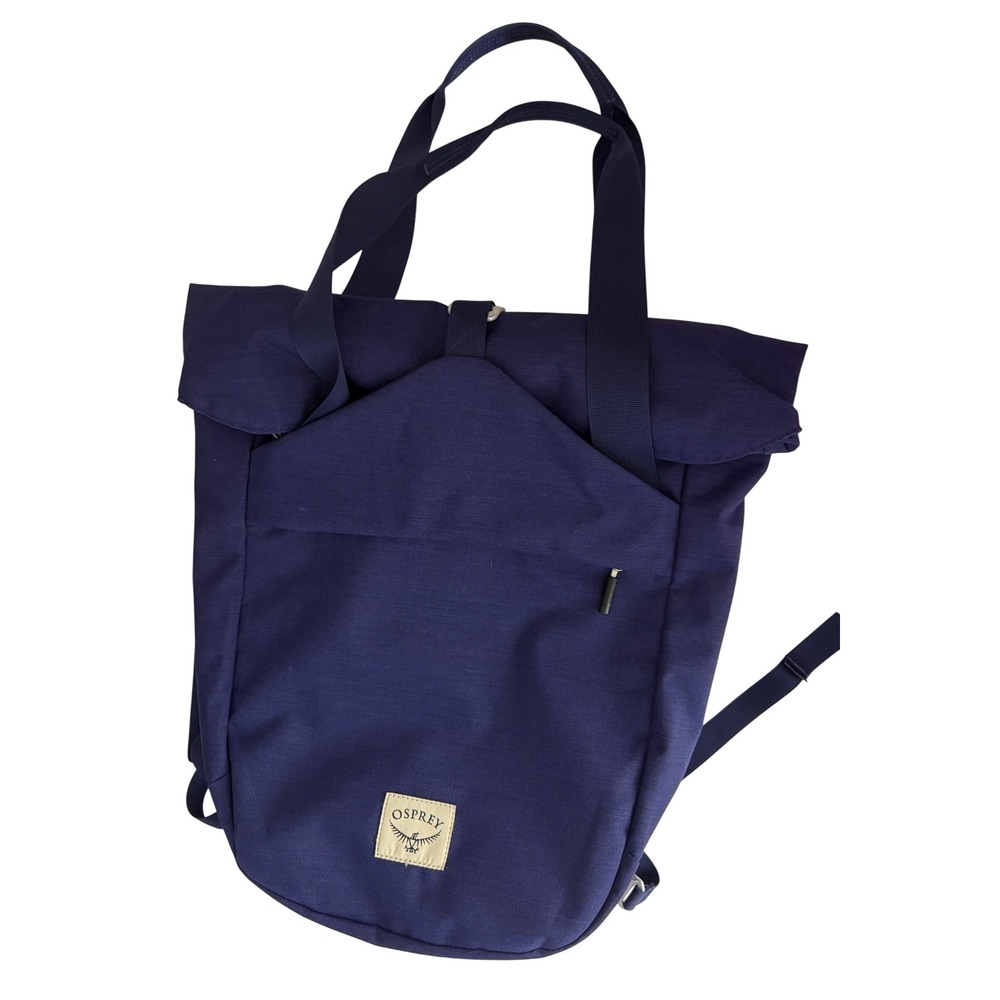 Osprey Arcane Tote Pack Navy Blue Recycled Backpack F21SH04 Laptop Bag